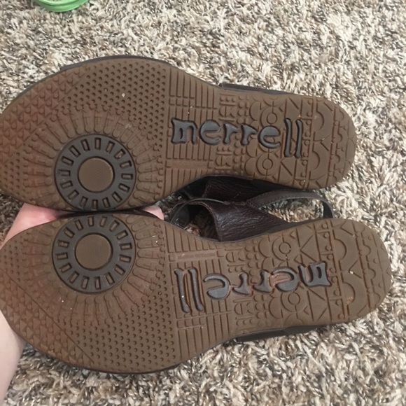 Women’s Merrell brown strappy Sandals - Picture 5 of 7